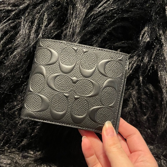 Compact ID Wallet In Signature Leather - Picture 3 of 7